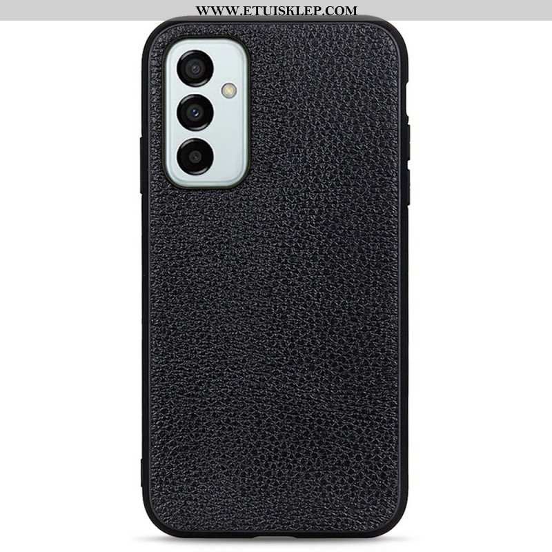 Etui do Samsung Galaxy M23 5G Prawdziwa Skóra Litchi